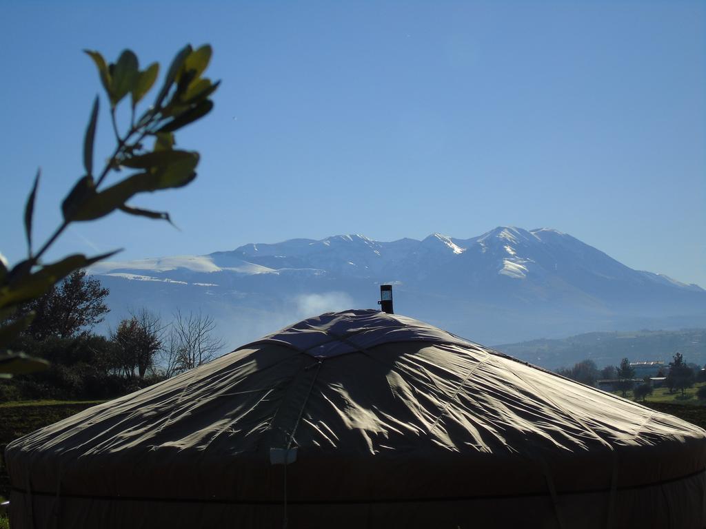 Glamping Abruzzo - The Yurt Hotel Catignano Luaran gambar