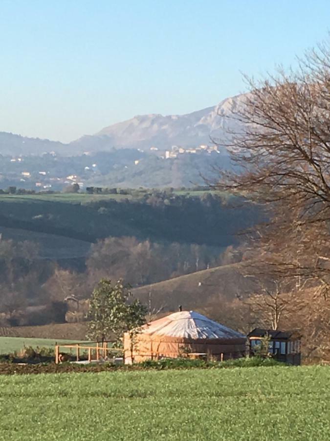 Glamping Abruzzo - The Yurt Hotel Catignano Luaran gambar