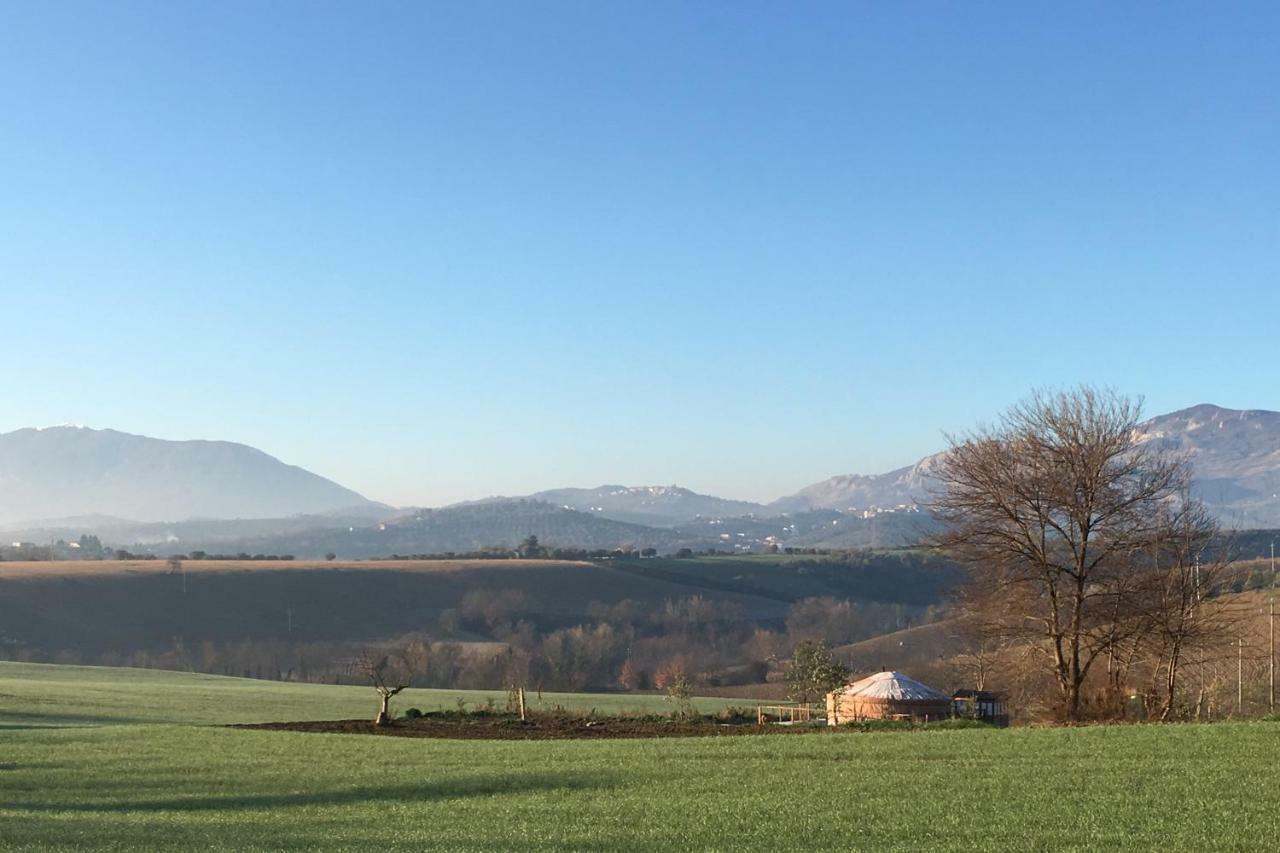 Glamping Abruzzo - The Yurt Hotel Catignano Luaran gambar